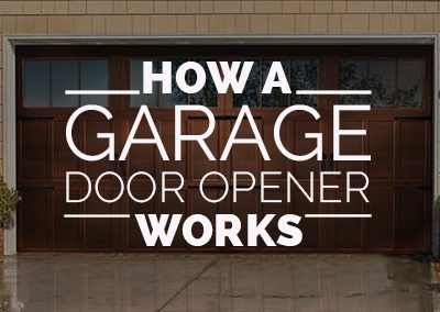 how a garage door opener works nask door