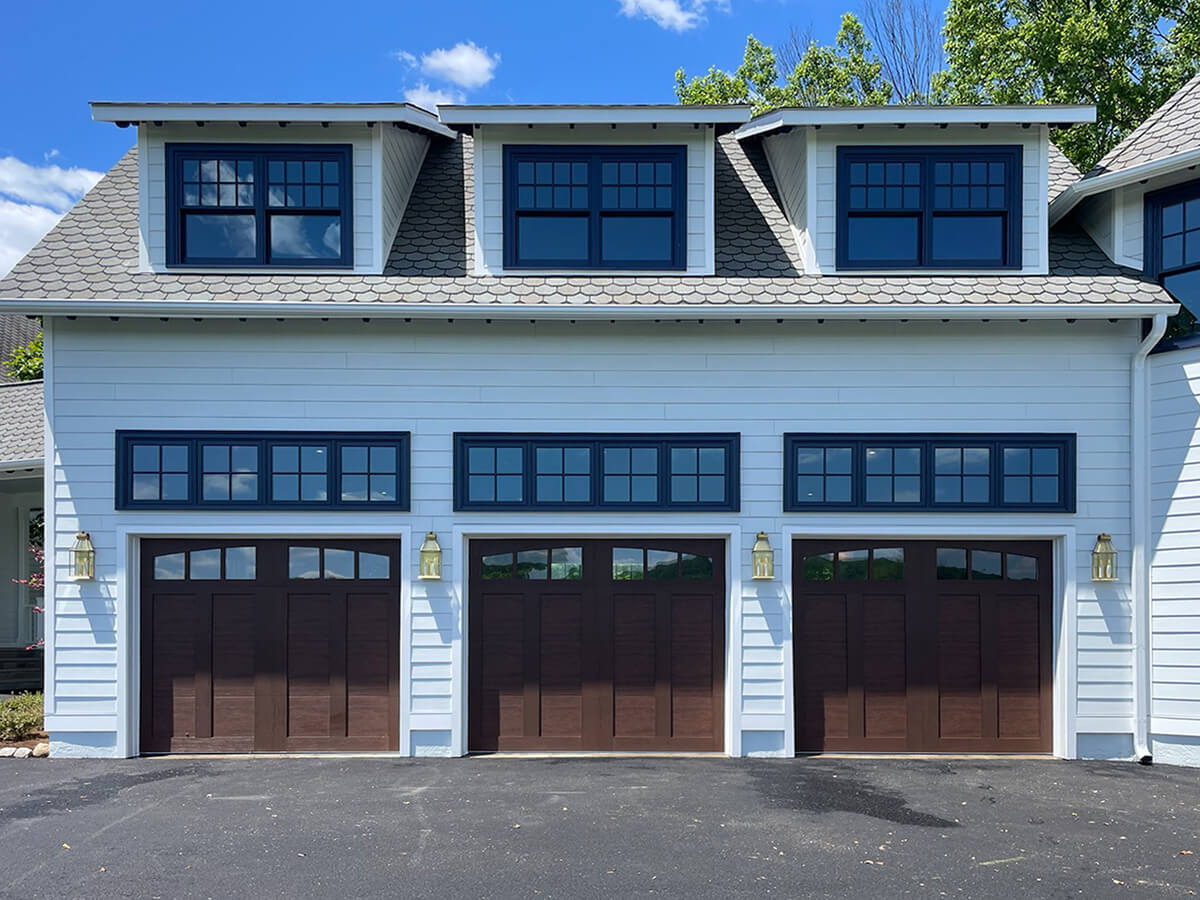 Nask Door Dark Wood Garage Doors Gallery