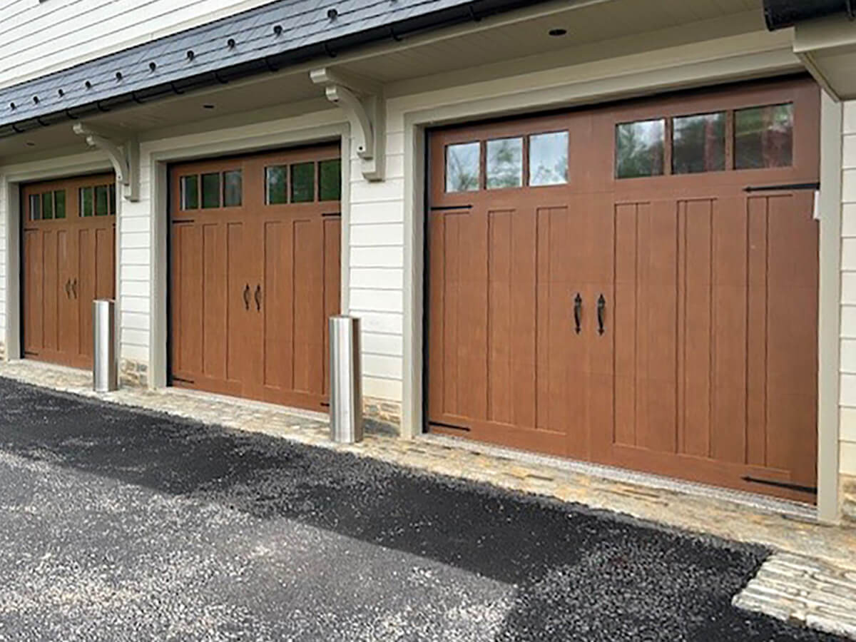 Nask Door Three Car Wood Garage Doors Gallery