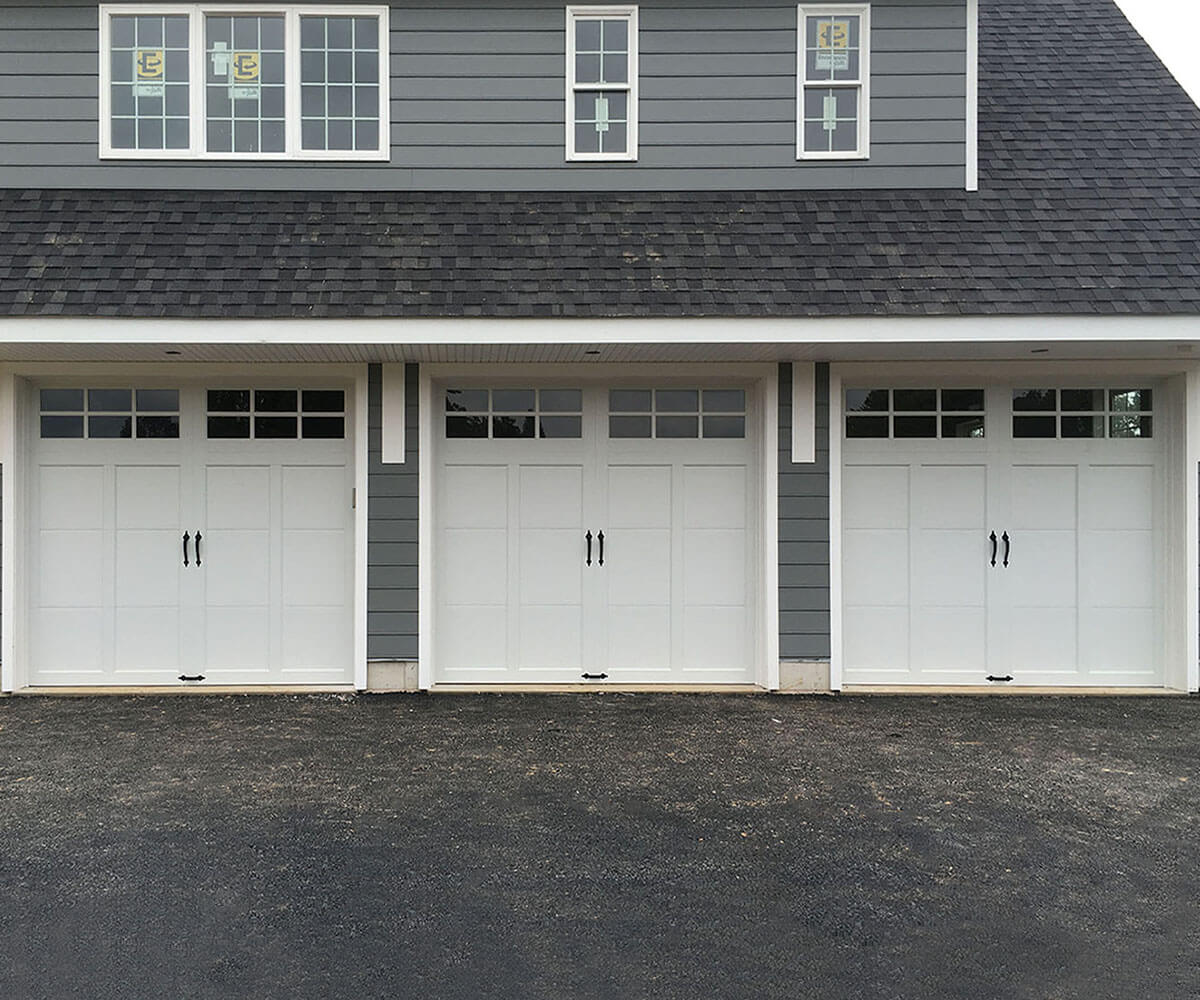 Nask Door Artisan Carriage House Wood Garage Door Installation