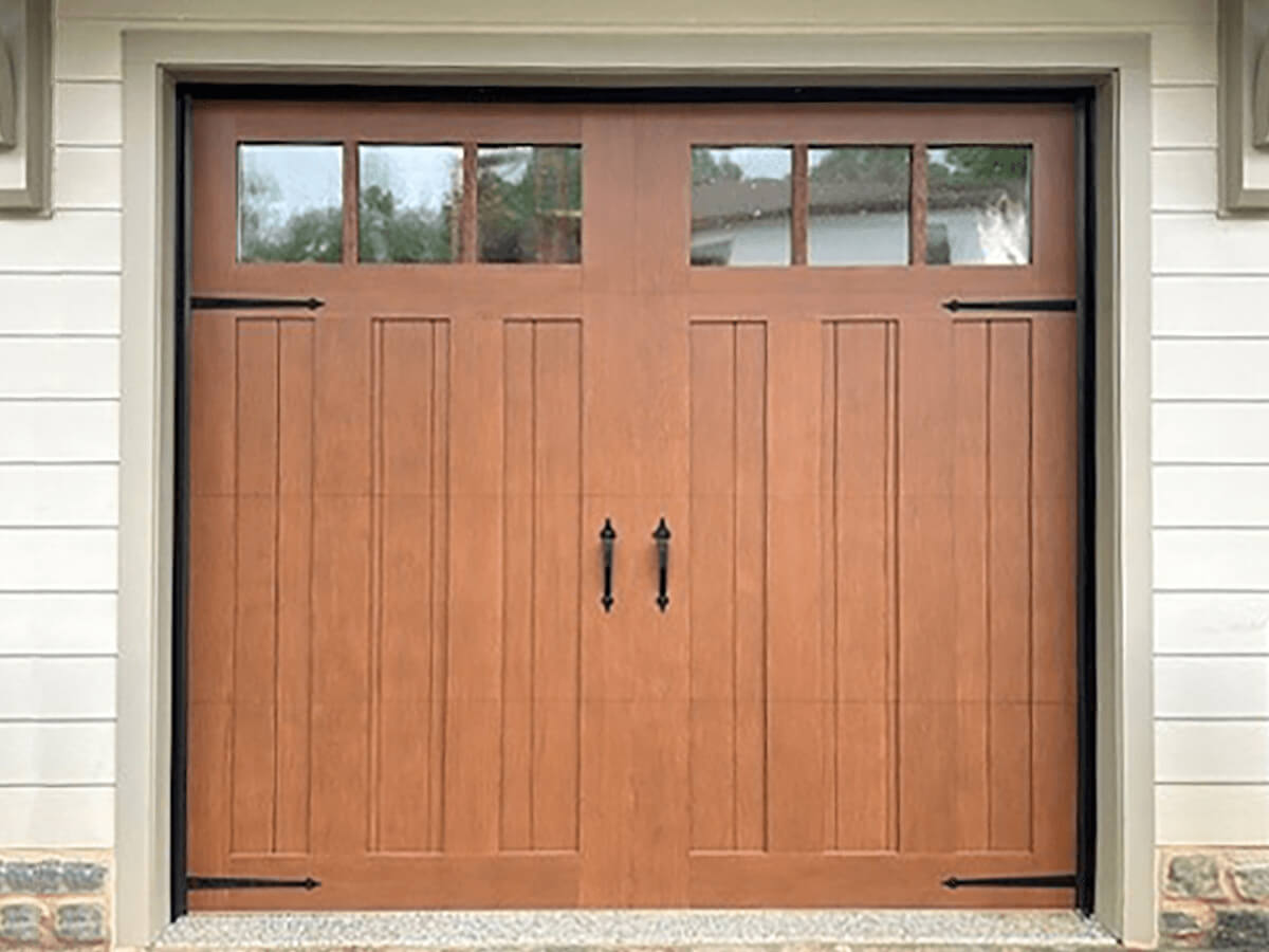 Nask Door Single Wood Garage Door Gallery