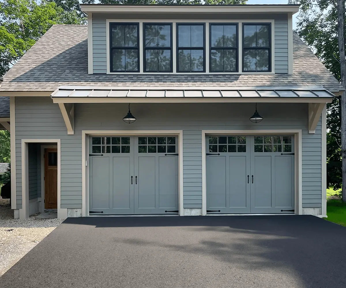 Nask Door Blue House Blue Residential Ardmore Garage Doors